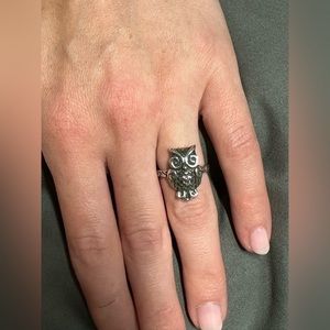 James Avery Woodland Owl Ring- Retired